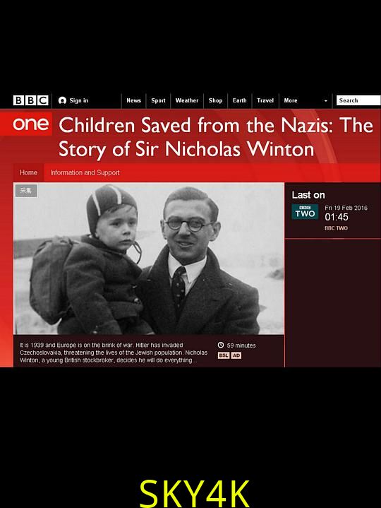 从纳粹手中救出的孩子们